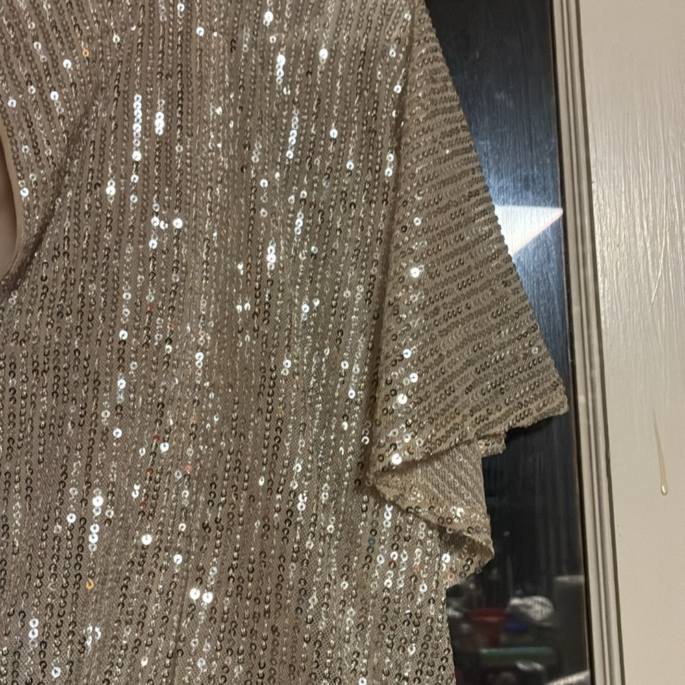 Elegant Sequin Gown - Picture 9 of 10